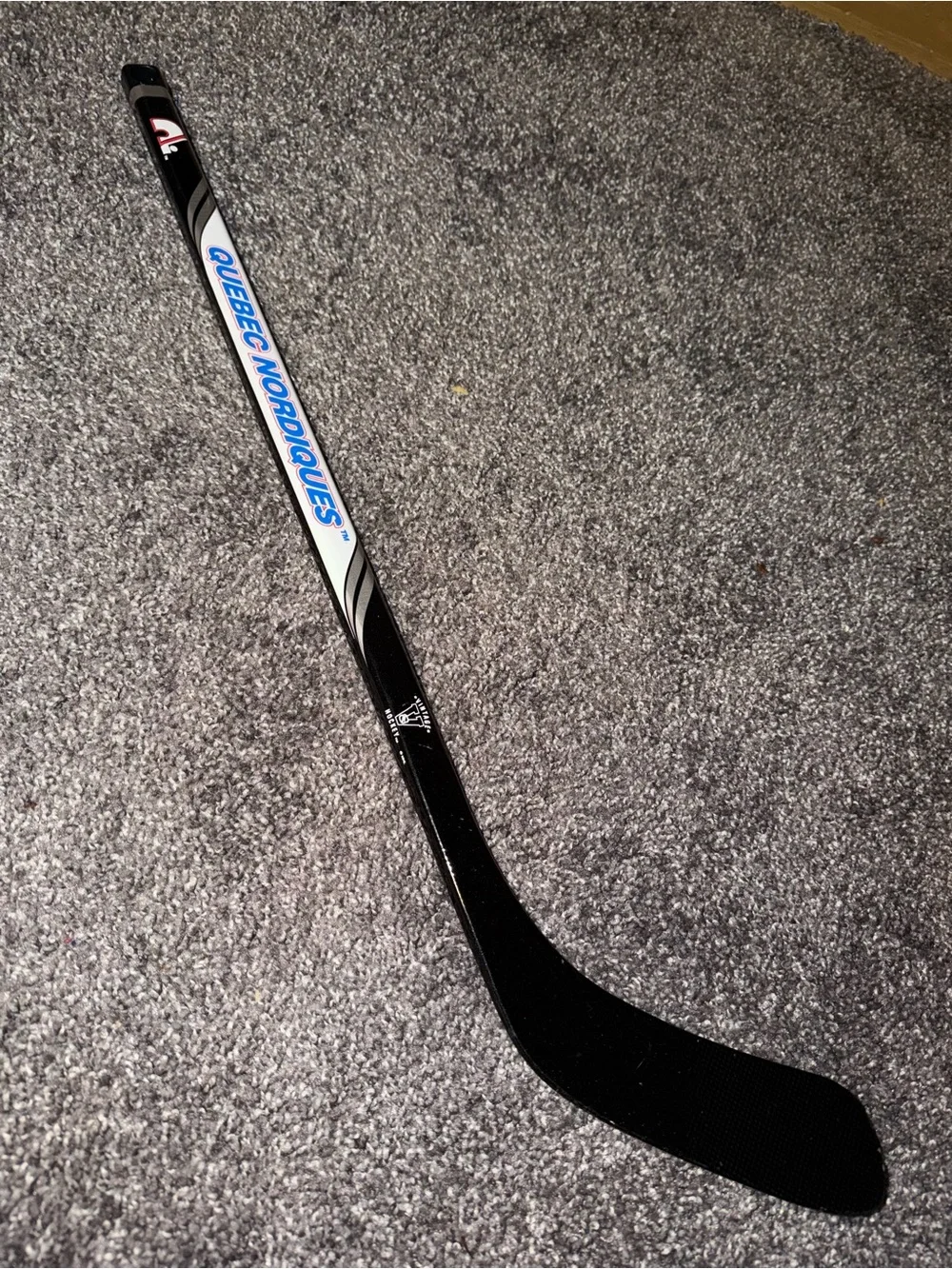 NHL Vintage Hockey Sherwood Quebec Nordiques Mini Composite Stick Collectible Us - Picture 14 of 16